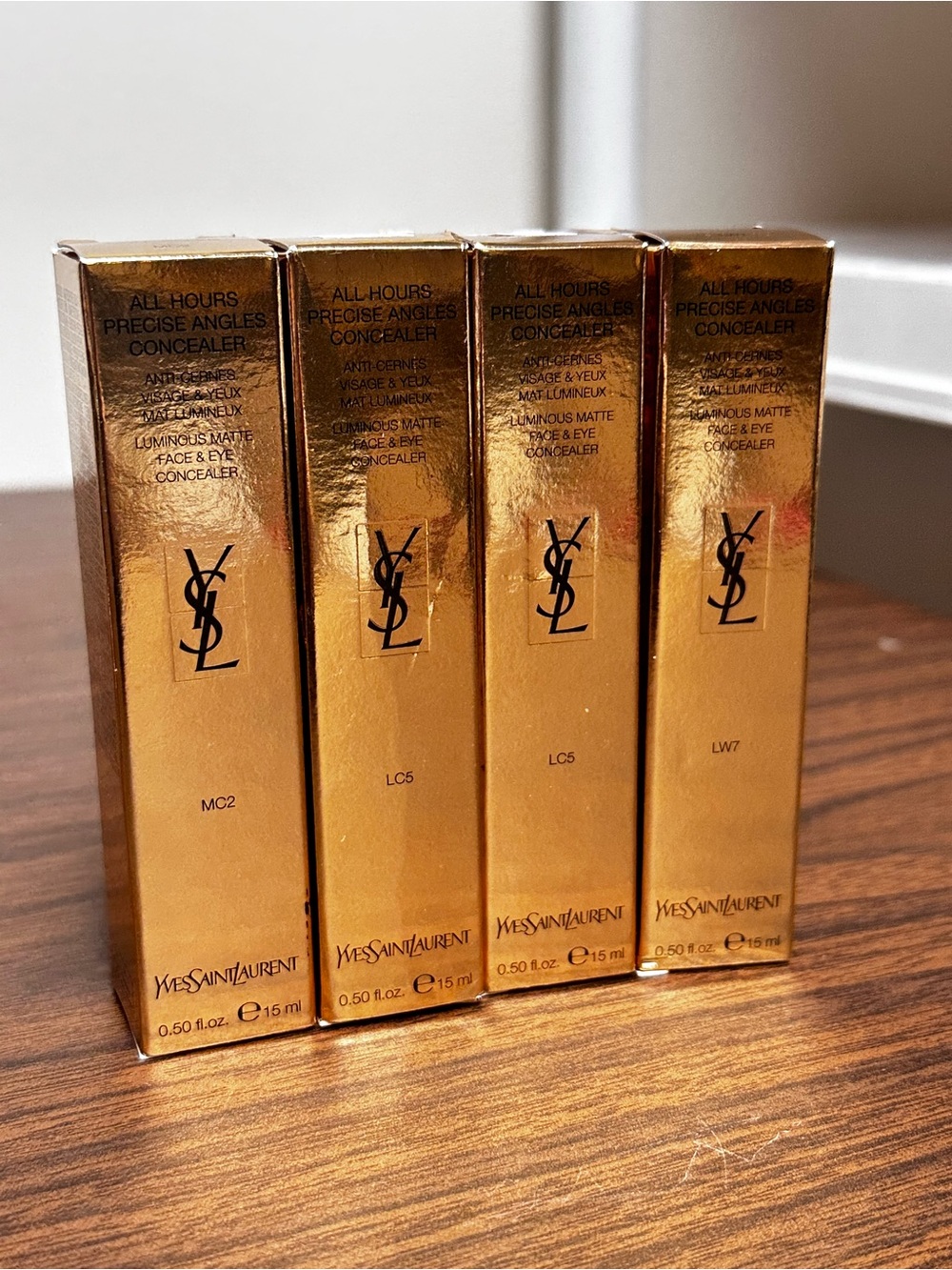 Yves Saint Laurent All Hours Precise Angles Concealer - Gold Packaging